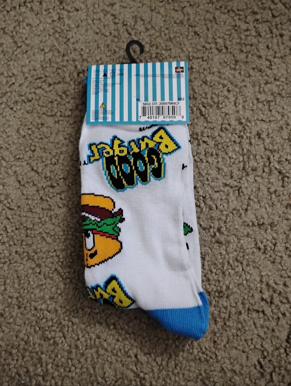 Official Good Burger Crew Socks. - Picture 2 of 2